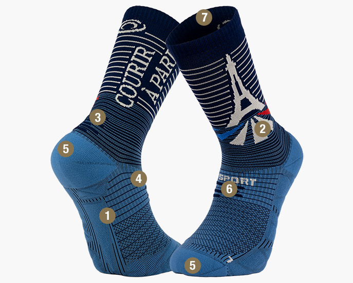 Calzini RUN MARATHON high paris